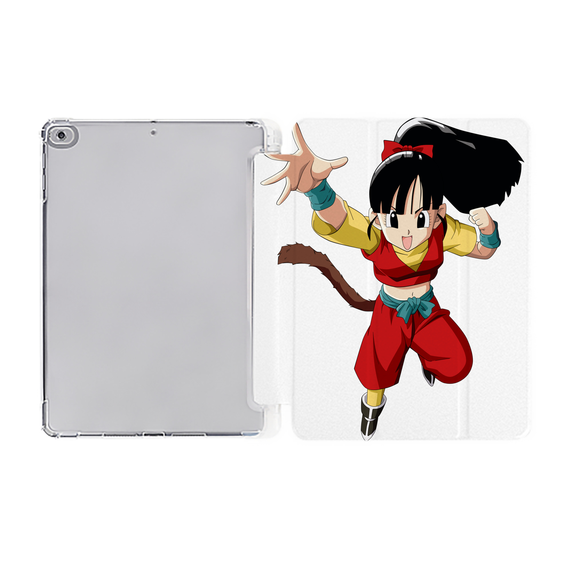 （画像用） ドラゴンボール パン DRAGON BALL Pan IPad ケース ペン収納付き 三つ折りスタンド PUレザー×シリコン 対応機種9.5/10.5/10.9インチ